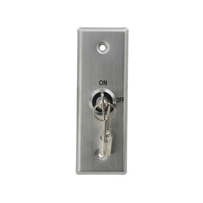 China ABS S40K Stainless Steel Panel Door Release Key Switch Exit Button for sale