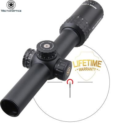 China HD Optics Aston 1-6x24 CQB AR15 AR 15 Edgeless Tactical Rifle Scope HD Picture Lifetime Warranty Vector Glass with BDC Reticle 1/2 MOA For Real Firearm for sale