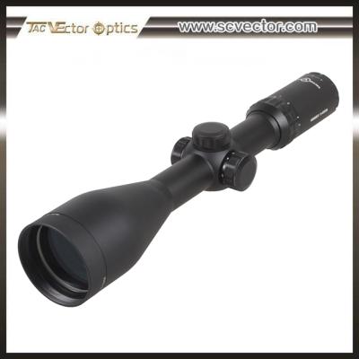 China High Quality Aluminum Optics 3-12x56E Vector Riflescope Grayish T6 Aircraft Sight 6061 For Hunting for sale