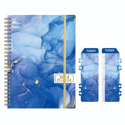 China Printed Wholesale Notebooks Customizable Daily Weekly and Monthly Planner for Students & Teachers Hardcover School 1-3Year Planner for sale