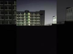 All in One Solar Garden Light LED Lawn Bollard Lights with Lithium Battery