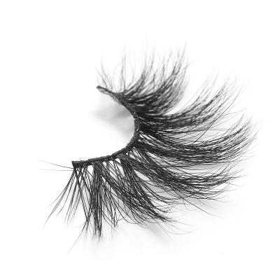 China Discount 5D 25mm Long Real Natural Mink Eyelashes Free Shipping Fake Mink Eyelashes Free Shipping Seller for sale