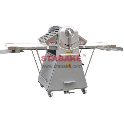 China Commercial catering automatic 520 dough sheeter machine for croissant and pastry food making phyllo dough maker for sale