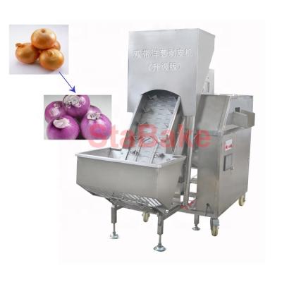 China High efficiency onion peeling machine/onion peeler/onion skin removing machine for sale