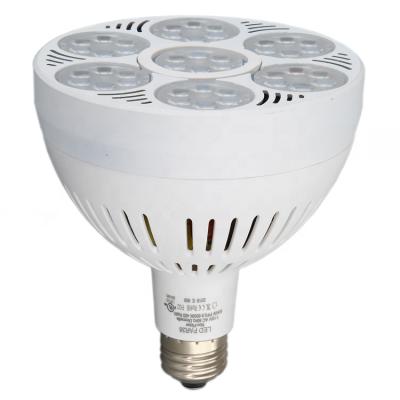 China Commercial spot display led bulbs par 38 e27 90-265v 277v 50w 55w 4000k 6500k 7000k 8000k 10000k par38 led lights for sale