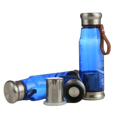 China 600ml Hydrogen Alkaline Water Bottle Stored With Strap Portable Hydrogen Rich Water Bottle for sale