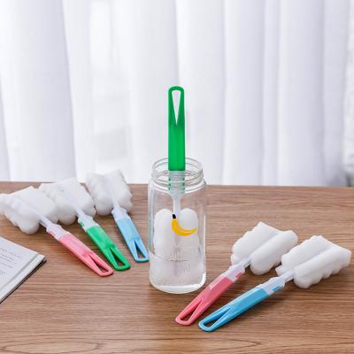 China Health Stocked Multifunctional Sponge Scrub Cup Bottle Washing Brushes for sale