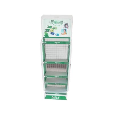 China Industry China Factory Professional Custom High Quality Stainless Steel Sheet Supermarket Display Rack for sale