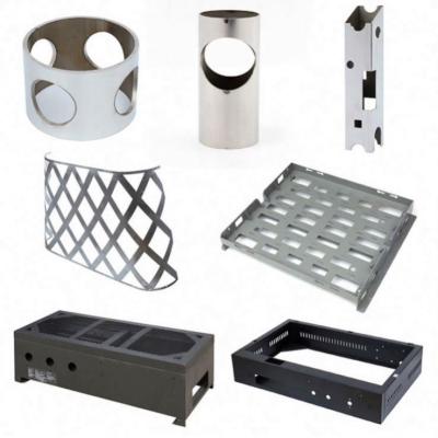 China Sheet Metal Fabrication Custom Metal Stamping Nickel Plating Metal Processing For Fencing for sale