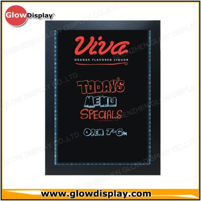 China Framed Slim LED indoor light Signs for Display and Advertising for sale