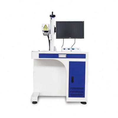 China Air Cooled Outstanding Quality Automatic Rotary Metal Standing Laser Marking Machine for sale