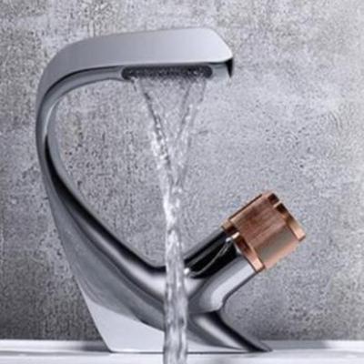 China Metered Faucets Holmine Basin Faucet Brushed Hot And Cold Basin Faucet Bathroom Sink Basin Faucet Nickel Mixer Mixer for sale