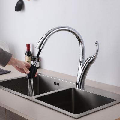 China Modern New Design Popular Holmine Elegant Style CUPC Certificate Pull Out Kitchen Faucet for sale