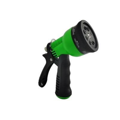 China Hot Selling 8 Models Variable Flow Controls Garden Water Spray Gun Promotion Garden Hose Nozzle Plastic Adjustable Water Gun for sale