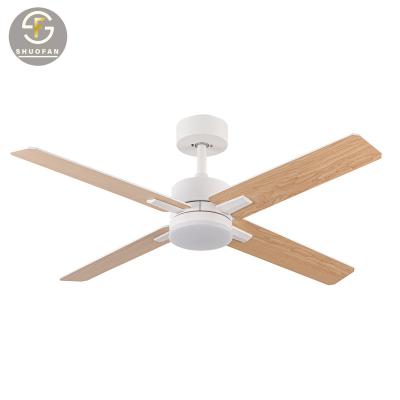 China With Smart Remote Control Led Ceiling Fans D.C Light Modern White Blade Living Room Mini Mini Ceiling Fan For Sale for sale