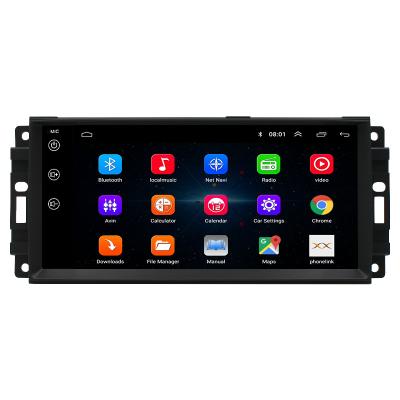 China GPS For JEEP Commander 2008-2011 Android Car Android Octa-Core Quad Dual Din Device 2 Automotive Radio Carplay GPS Radio Stereo Navigation for sale