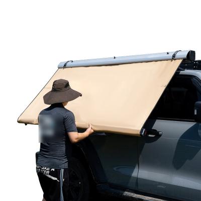 China 14kg Retractable Car Roof Tent 420D Oxford Side Awning For Camping for sale