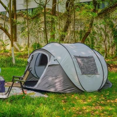 China Tenda de acampamento de tecido de oxford leve para 6 pessoas para o exterior à venda