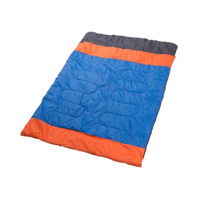 China Saco de dormir de campamento de tamaño queen impermeable para 2 personas saco de dormir doble para adultos en venta