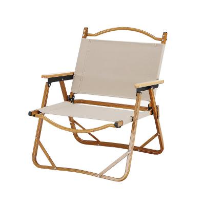 China Sillones de campamento plegables versátiles de aluminio de brazo sólido para adultos para picnic al aire libre en venta