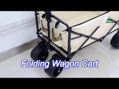 compact folding wagon cart adjustable collapsible wagon for outdoor camping