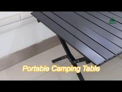 quick assembly portable camping table classic aluminum collapsible picnic table camping