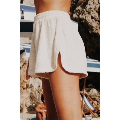 China 2022 Anti-Wrinkle Hot Sale Summer Women Towel Shorts Double Sided Soft Towel Cloth Women Beach Towel Shorts for sale