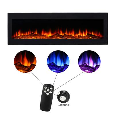 China Luxury Quality 40inch Height Decoration Wall Mounted Free Standing Electric Fireplace for sale