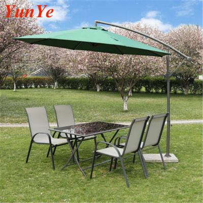 China Modern Outdoor Furniture Best Quality 3 5 7 Piece Patio Dining Set Aluminum Outdoor Table Chair Garden Cottage Countryyard Hotel Cafe Cafe Furniture for sale