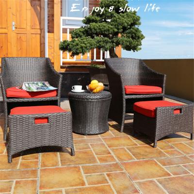 China High Quality Home Casual Outdoor Furniture Tables Patio Chair Beach Patio Table Chair Industrial Garden Furniture Sets Custody Home for sale