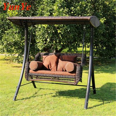 China Factory Super Comfortable High Quality Cheap Price Patio Furniture Outdoor Garden Swing Parts Swing For Yard Garden Swing Canopy Hardware OEM for sale