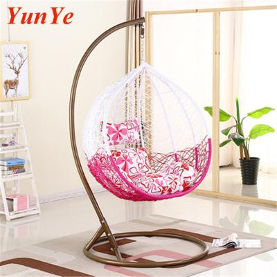 China Super Comfortable High Quality Cheap Price Swing Ball Chair Indoor Indoor Outdoor Swing Chairs Happy Love Bedroom Swing For Garden Patio for sale