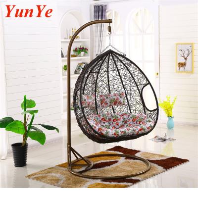 China Cheap Price Super Comfortable High Quality Double Hanging Strong Happy Swing Gear Folding Swing Egg Chair Door Hinge Garden for sale