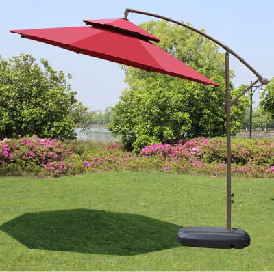 China UV-resistant high quality outdoor promotion custom golf umbrella seat with long handle outside for grass parasol garden umbrella for sale