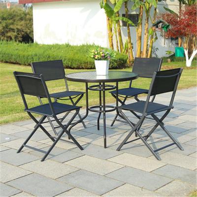 China Garden Set Popular New Product Aluminum Stacking Chair Dining Table Furniture Patio Table Rattan Wicker Chair And Table Bistro Sets for sale