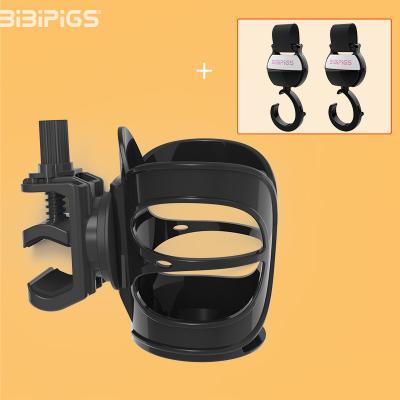 China Universal ABS Rotating Stroller Cup Holder Drink Bottle Holder UV Controller Pram Hanger Hook Baby Stroller Infant Stroller Hook for sale