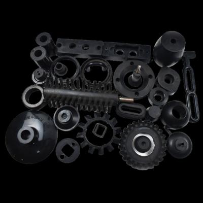 China Widely Used Machine Rubber Parts Customized Processing Special Shaped Cushion Shock Block for sale