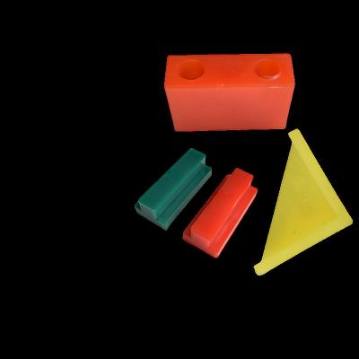 China Industrial Plastic Mold Company Specializing Production Polyurethane Processing Parts PU Fixed Block Thermoforming Plastic Manufacturing for sale