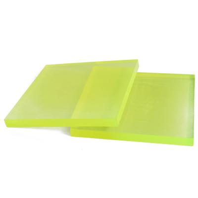 China 2mm 3mm 4mm 5mm Industrial Transparent Heat Resistant Polyurethane Sheets PU Plastic Sheet for sale