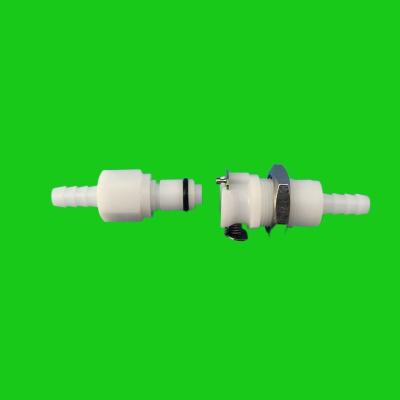 China Automotive Plastic Quick Plug Male Female Connector 3/16 Hose Barb Insert CPC Coupling Connector for sale