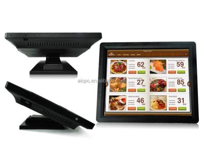 China Hotels AIOPC 17 Inch POS Terminal / POS System Epos All In One For Restaurant Supermarket for sale