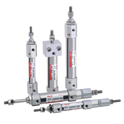 China Industry ISO DSNU DSN Mini Double Compressed Air Piston Stainless Steel Air Cushioned Pneumatic Cylinder Mini With Cushion for sale