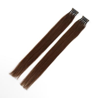 China 6D Russian Hair Cuticle Aligned 6D2 Hair Extensions 25g/bag Pre-Bonded I-Tip Style for sale