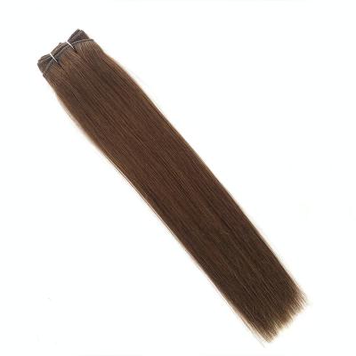 China 100 Remy Human Hair Sew in Weft Double Drawn Blonde Russian Weft Extensions for Hair for sale