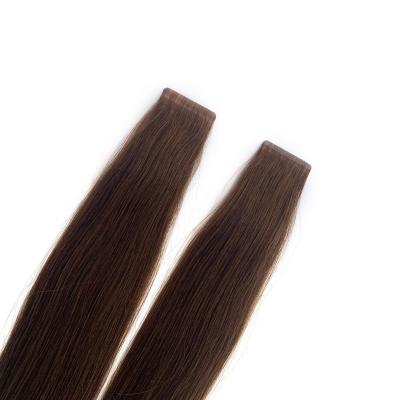 China Russische full cuticle haar extensies onzichtbare naadloze band haar extensies voor haar Te koop