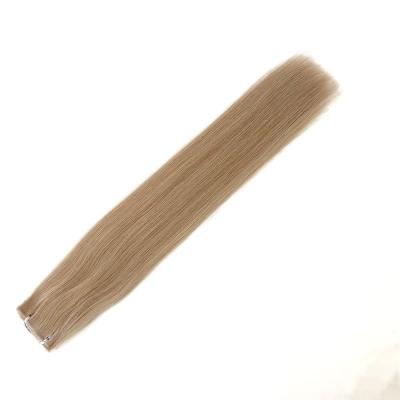 China Raw Hair Extensions 100% Human Hair Double Drawn PU Skin Weft Invisible PU Hair Weft for sale