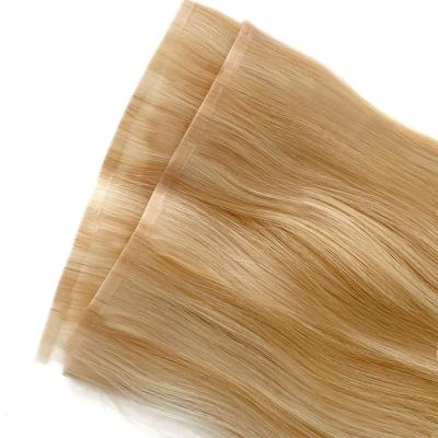 China Human Hair PU Skin Weft in Muti-Color for Package Size 50.00cm * 8.00cm * 3.00cm for sale