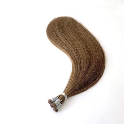 China 100% Virgin Human Hair Weaves Straight Cuticed Aligned Peruvian Hair Genius Weft for sale