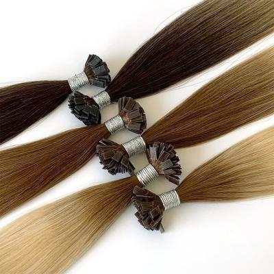 China Double Drawn Human Hair Flat Tip Keratin Extensions 100% Healthy Virgin Remy Hair for sale