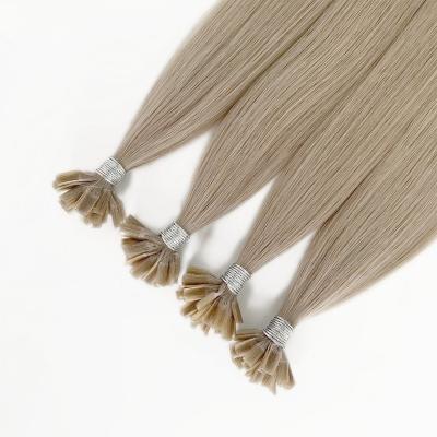 China Remy Hair Human Hair Double Drawn Virgin Raw Prebonded Keratin Nail U Tip Hair Extension for sale